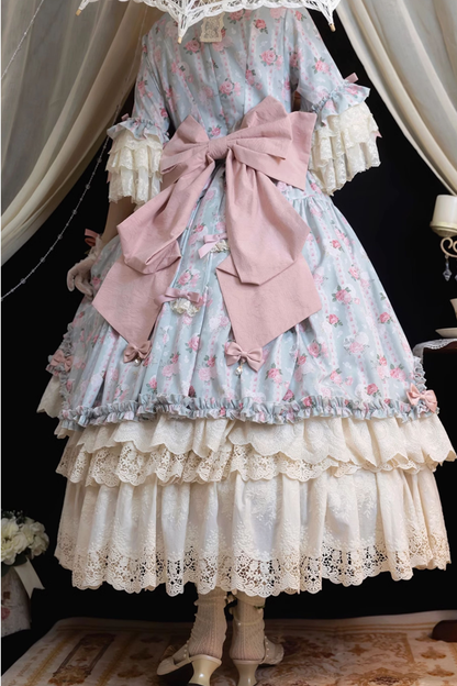 エレガントプリンセススリーブロリータドレス