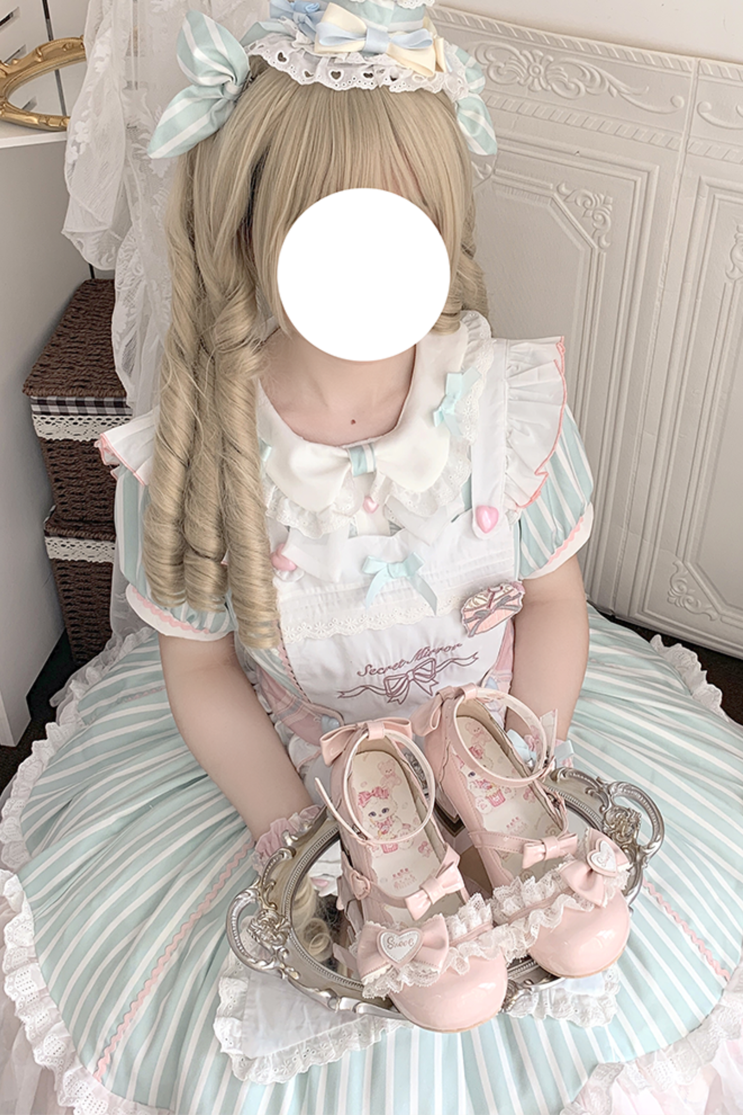 レースリボンロリータシューズ