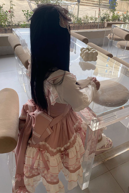 Lovely Heart Suspender Cake Dress + Headdress + Tail