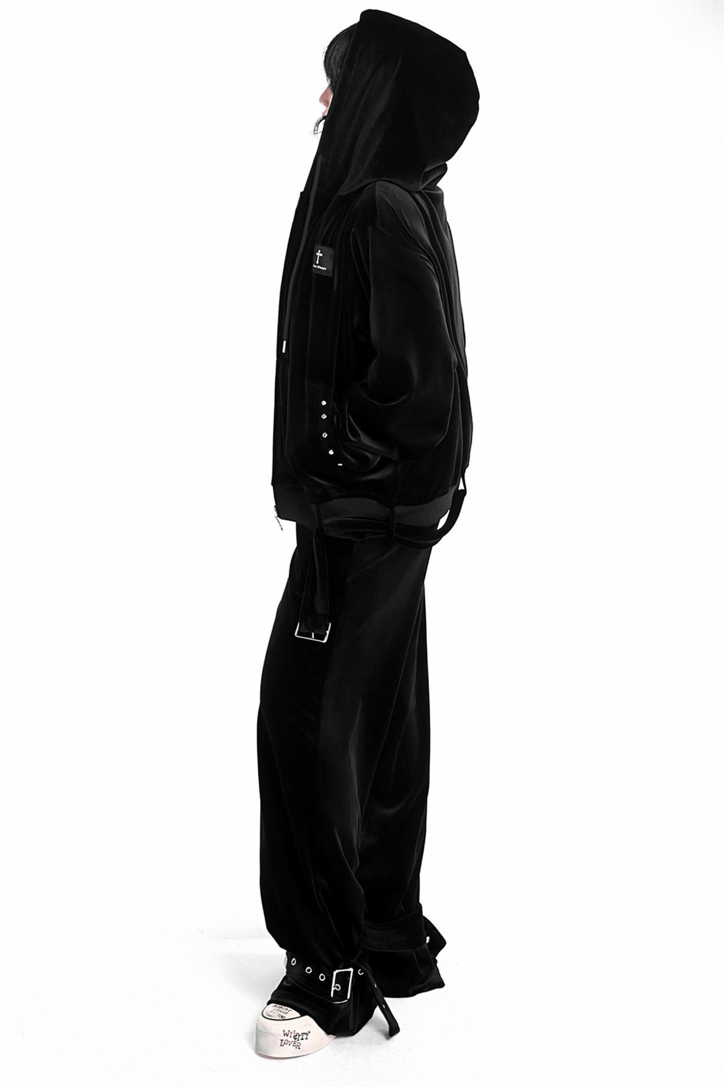 ダークベルベットパンクルーズパンツ