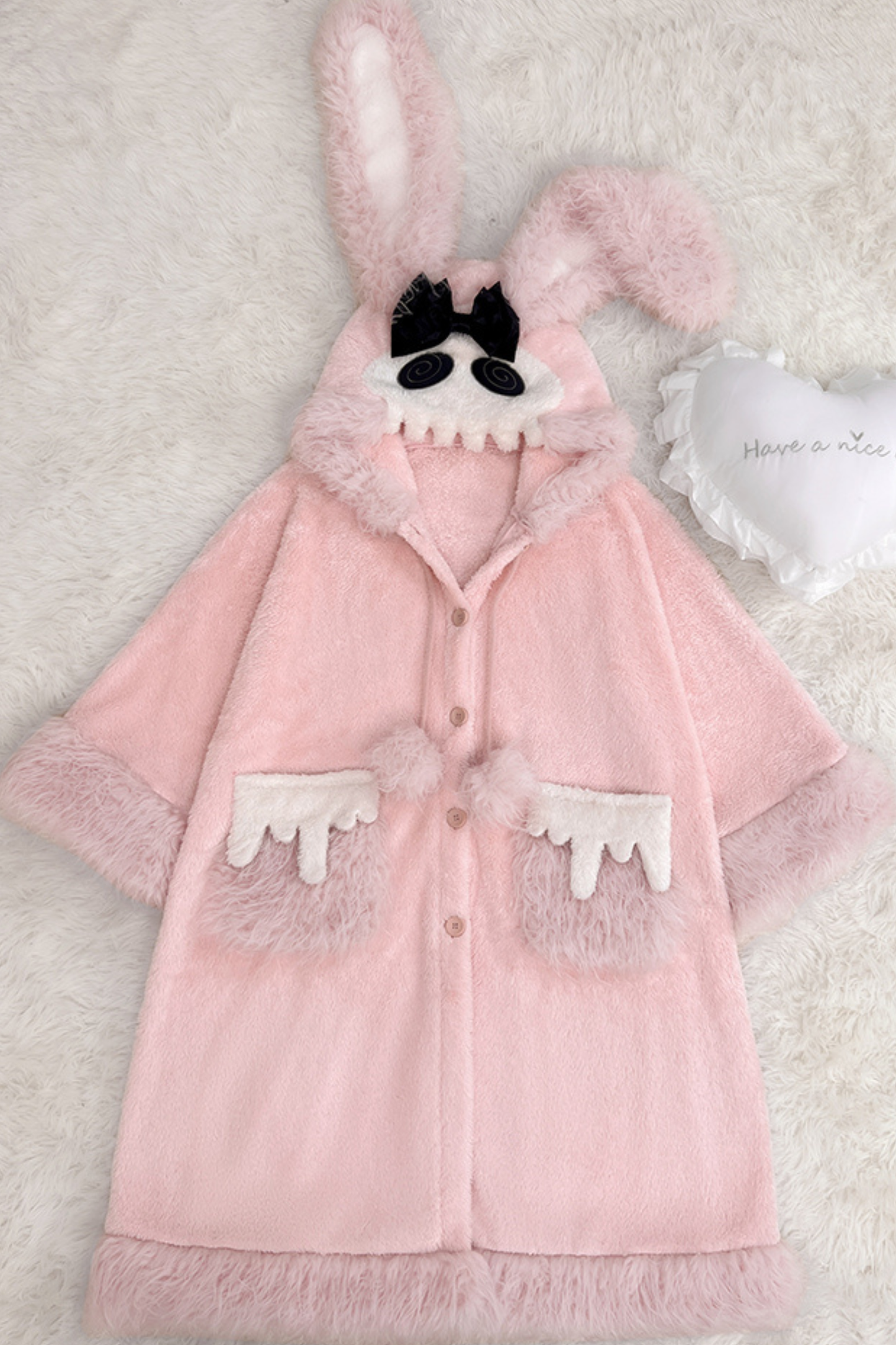 Skull Rabbit Ribbon Loomwear