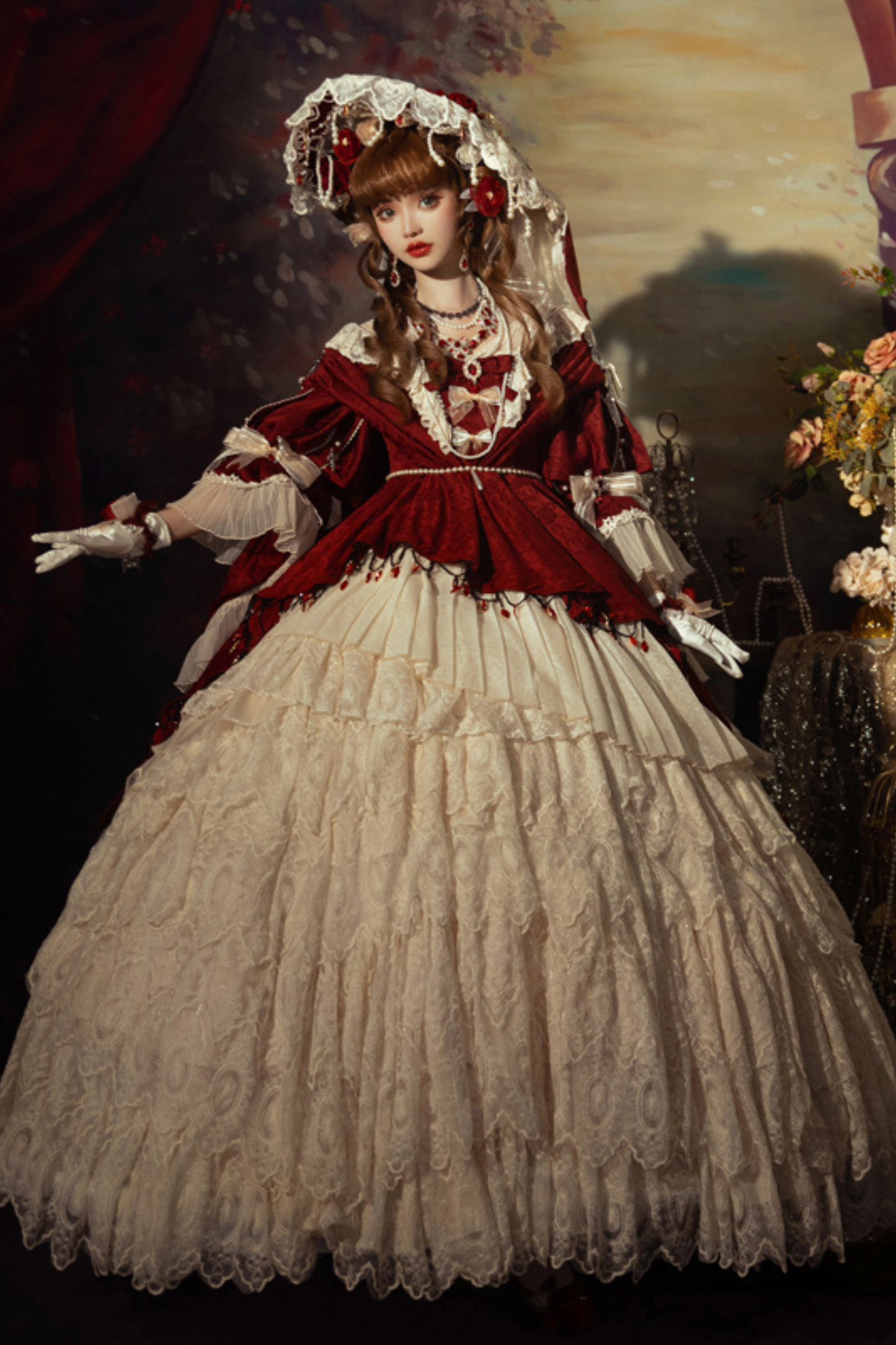 Marguerite Frill Petticoat Skirt