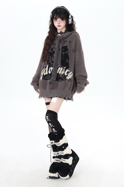 アメリカンイミテーションミンクファーセーター