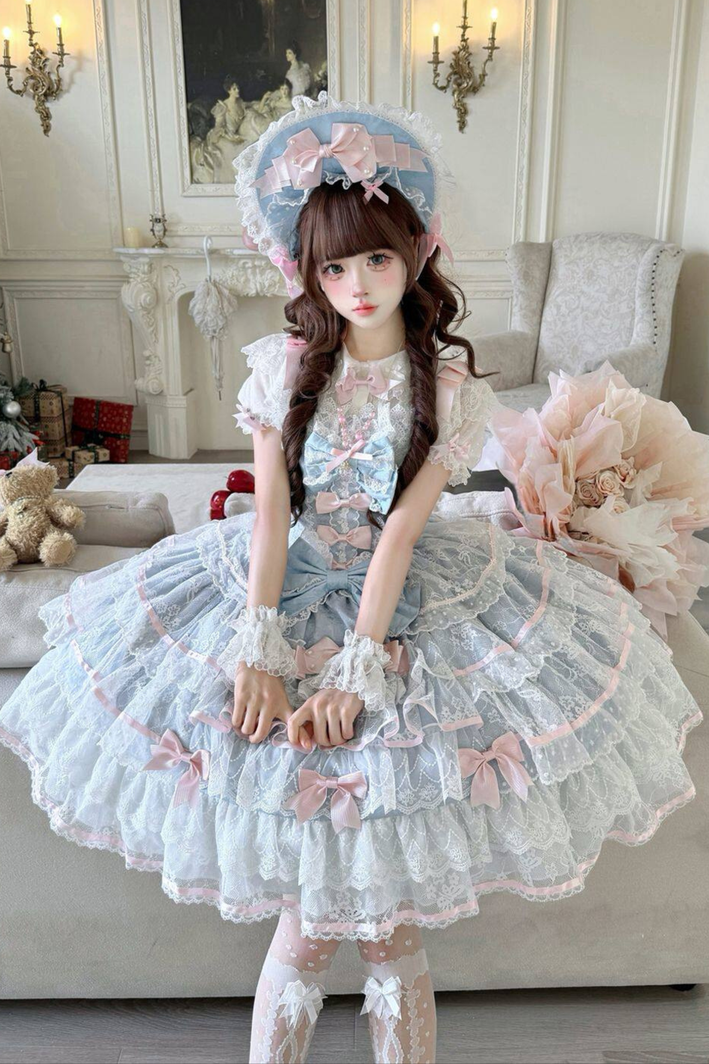 러블리 스위트 로리타 드레스