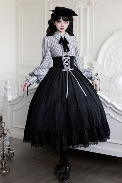 Fishtail Dress + Flare Dress + Hat + Hairband