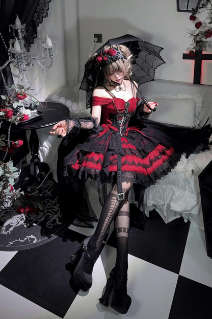 ドラゴンボーンゴシックドレス+ネックレス