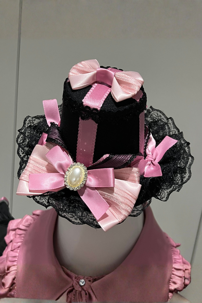 【3月10日予約締切】キャンディハートビートロリータシャツ+ジャンパースカート+ハット+リボン