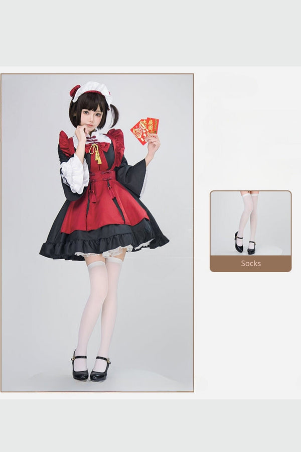 Gothic Lolita Chinese Maid Dress