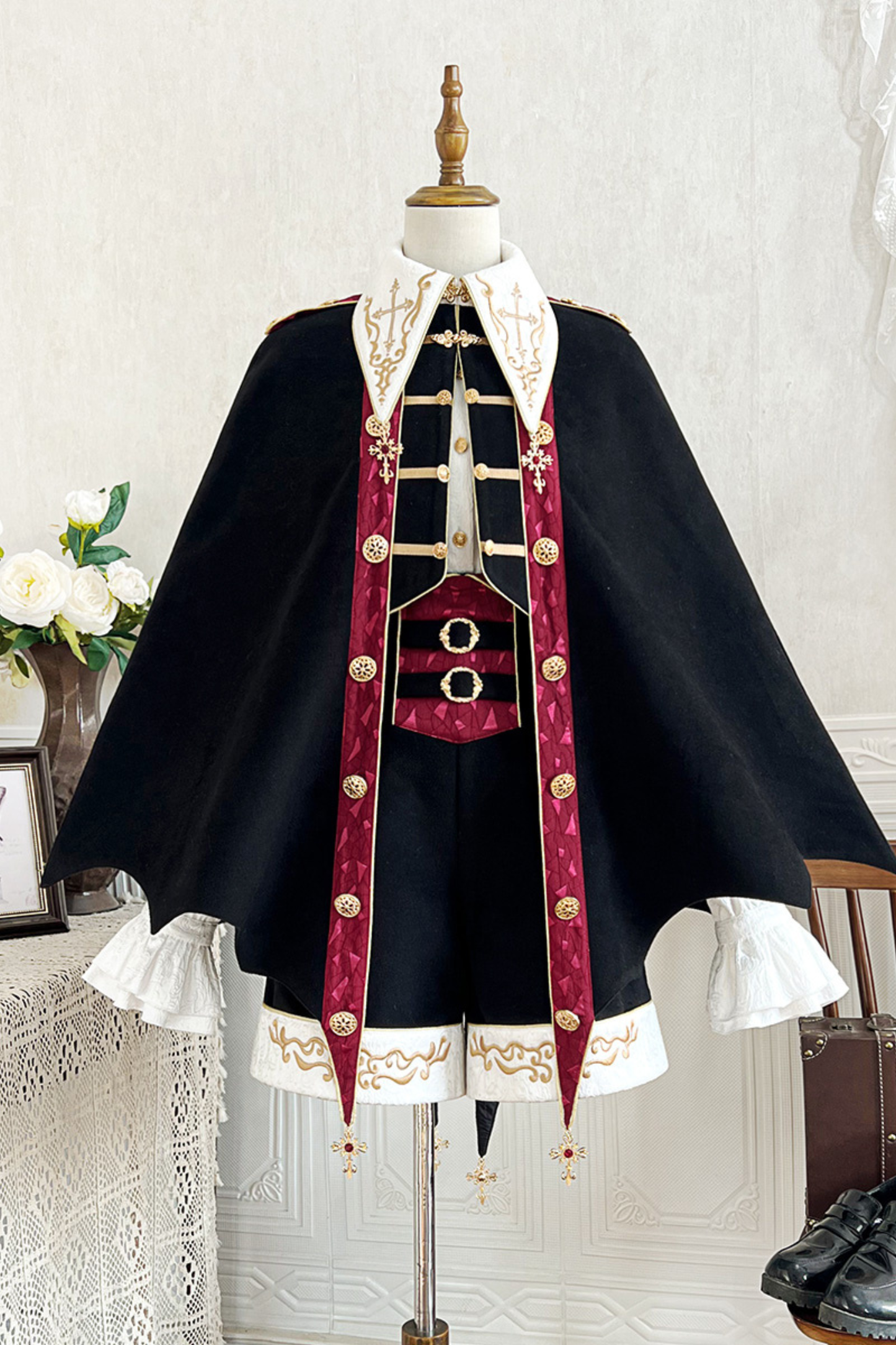 Vampire Prince Cape + Shirt + Shorts