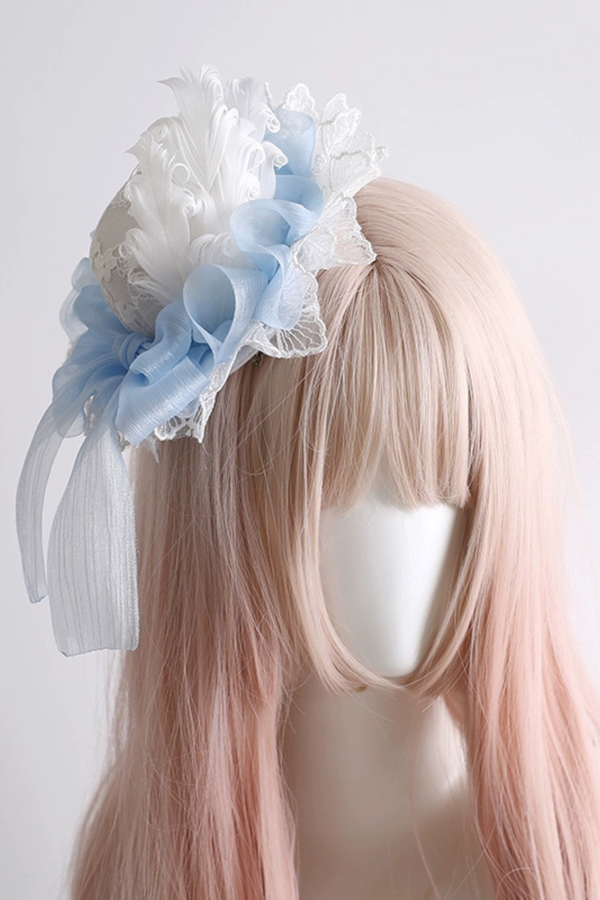 Gorgeous feather Lolita hair accessories