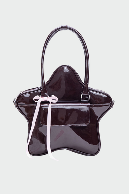 チョコレートスターリボンY2Kバッグ