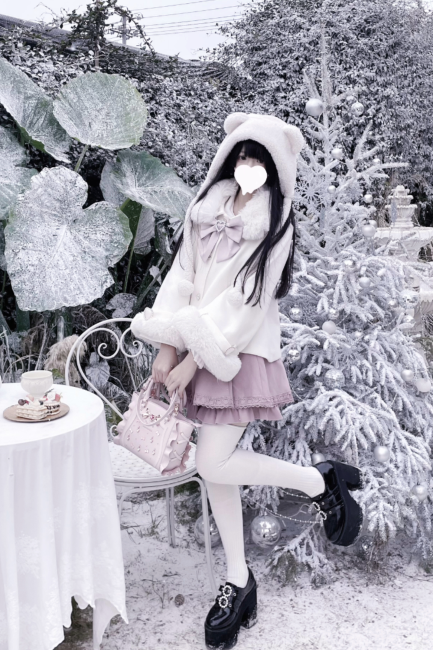 Fur Cute Snow Short Coat