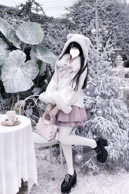 Fur Cute Snow Short Coat