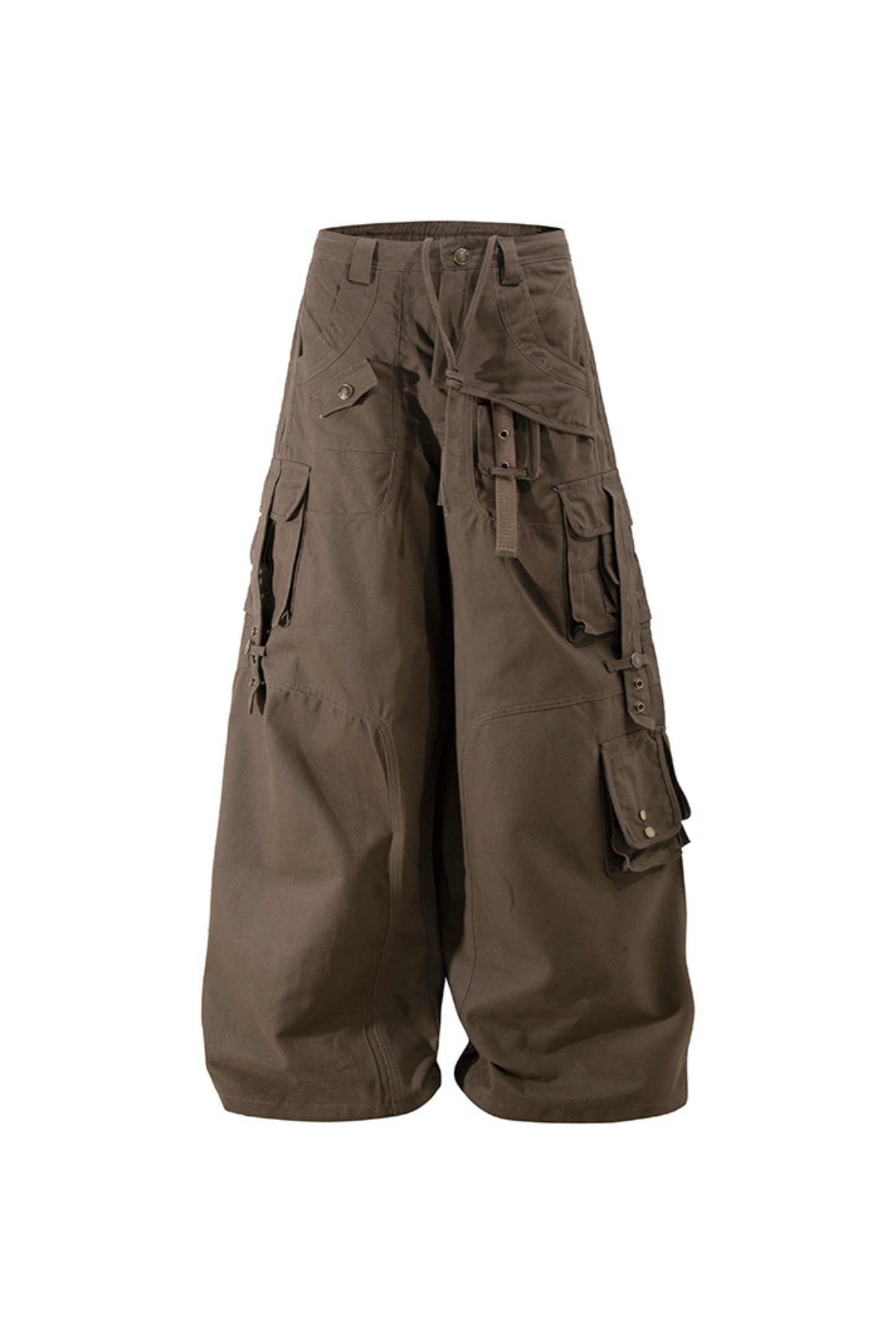 レトロロウウエストカーゴパンツ