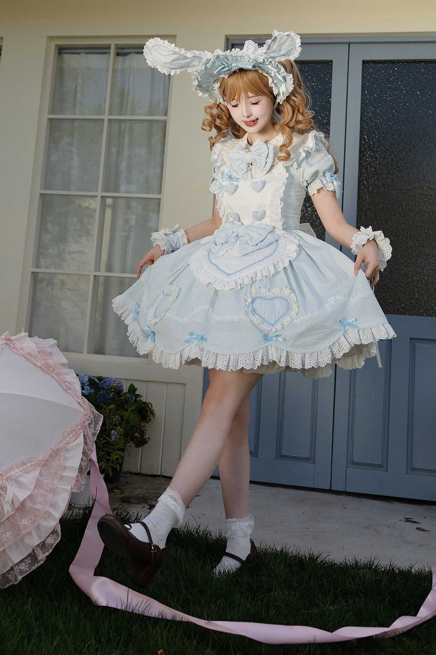 キュートシュガーメイドロリータドレス