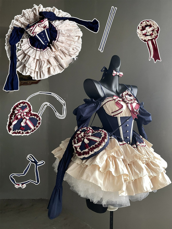 [Reservation Product] High End Snow White Dress Little Idol Collection Full Set