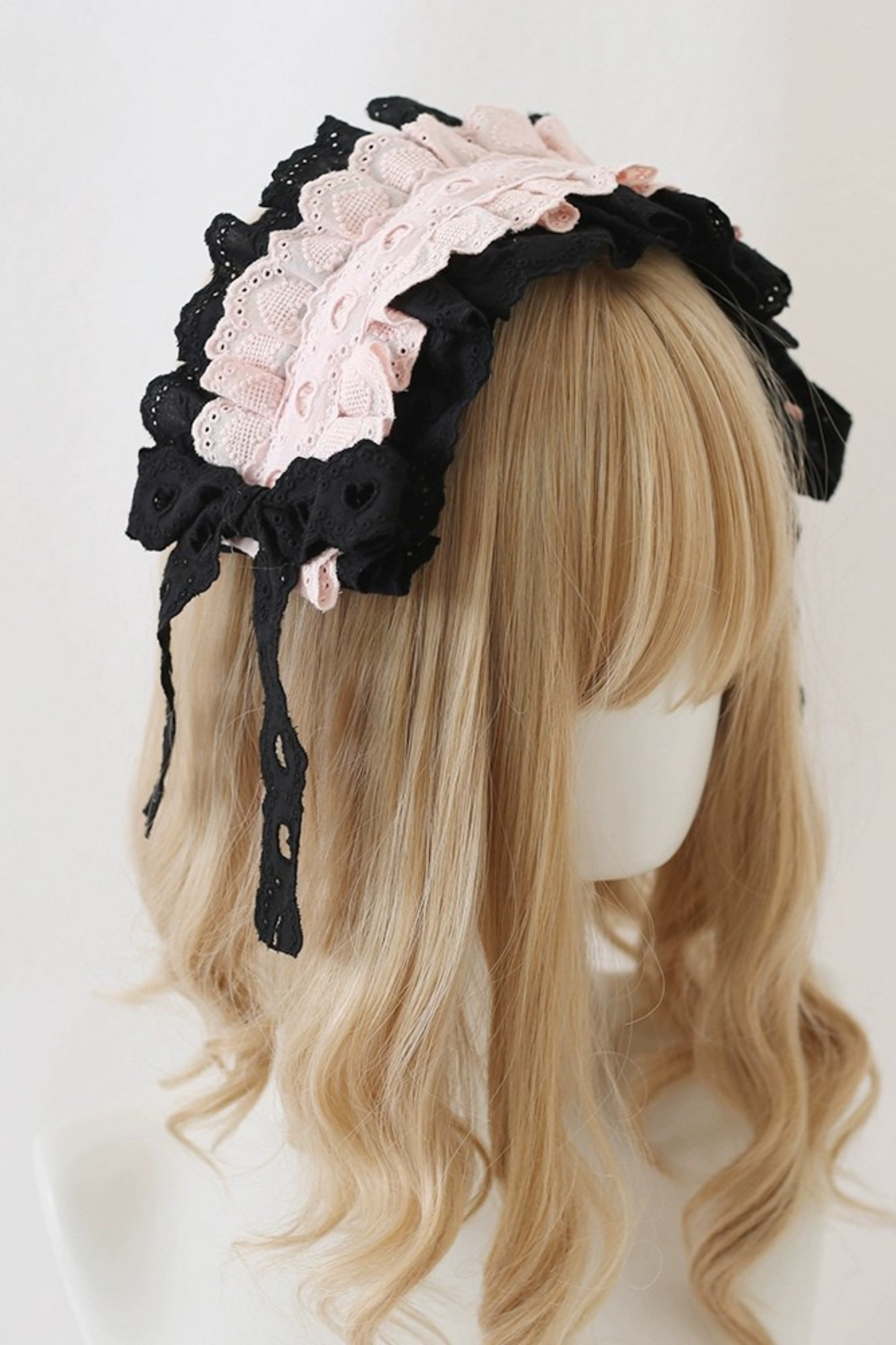 Subculture Heart Lace Lolita Headdress