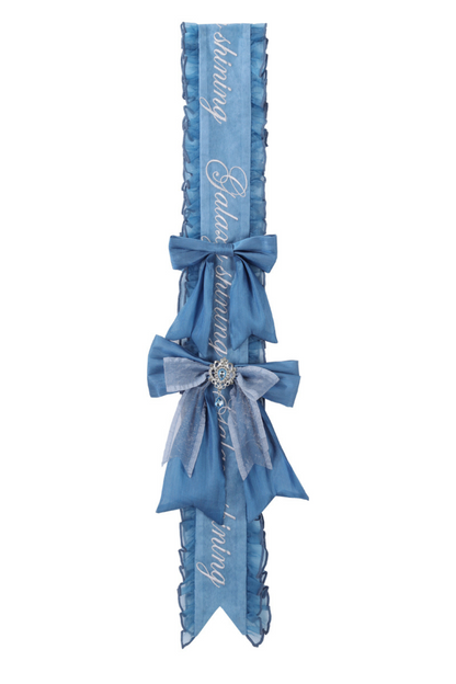 Blue Swing Fairy Puffy Dress + Sleeve + Ribbon