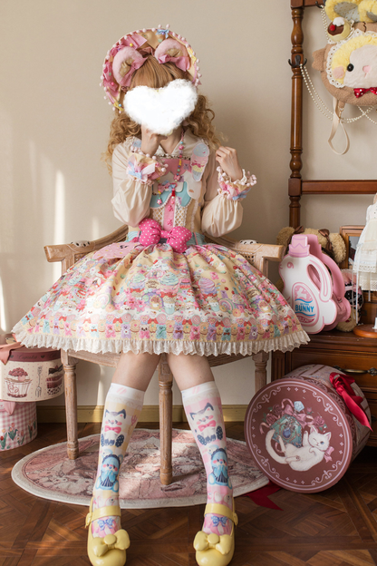 スウィートハートキャンディサスペンダースカート+ジャンパースカート