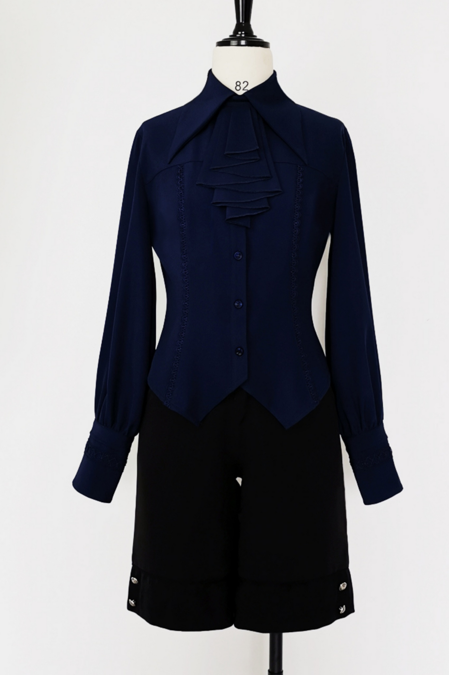 レトロロリータラムスリーブシャツ