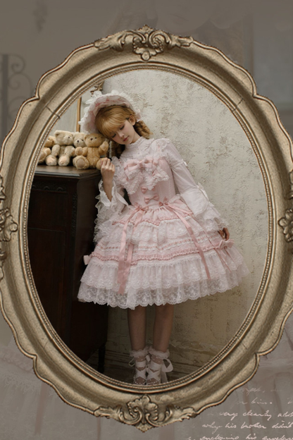 Nice Heartbeat Lolita Dress + Cape + Hat