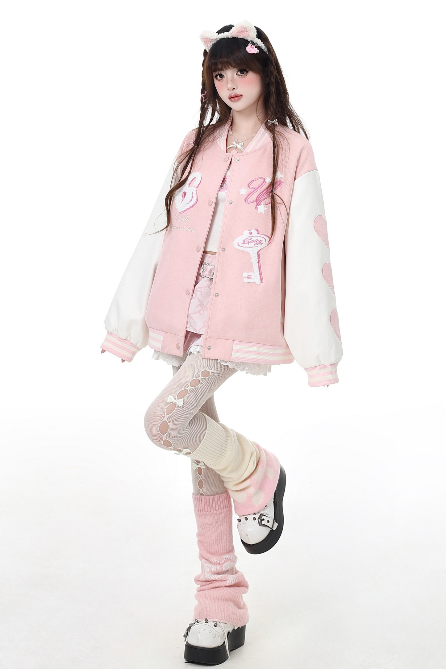 Candy sweet oversized jacket