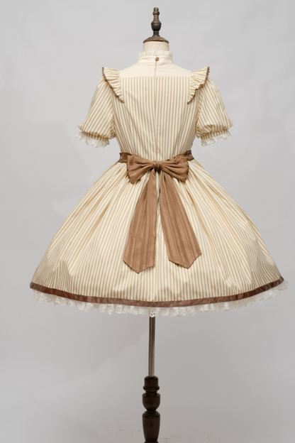 Twilight Town Chocolate Lolita Dress