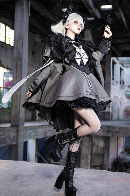 Fantasy Prince Army Coat + Cape + Shirt