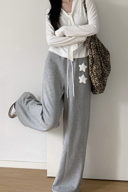 マルチカラーボタンリボントップス