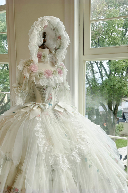 [Pre-order] Flower Fairy Bridal Lolita Dress