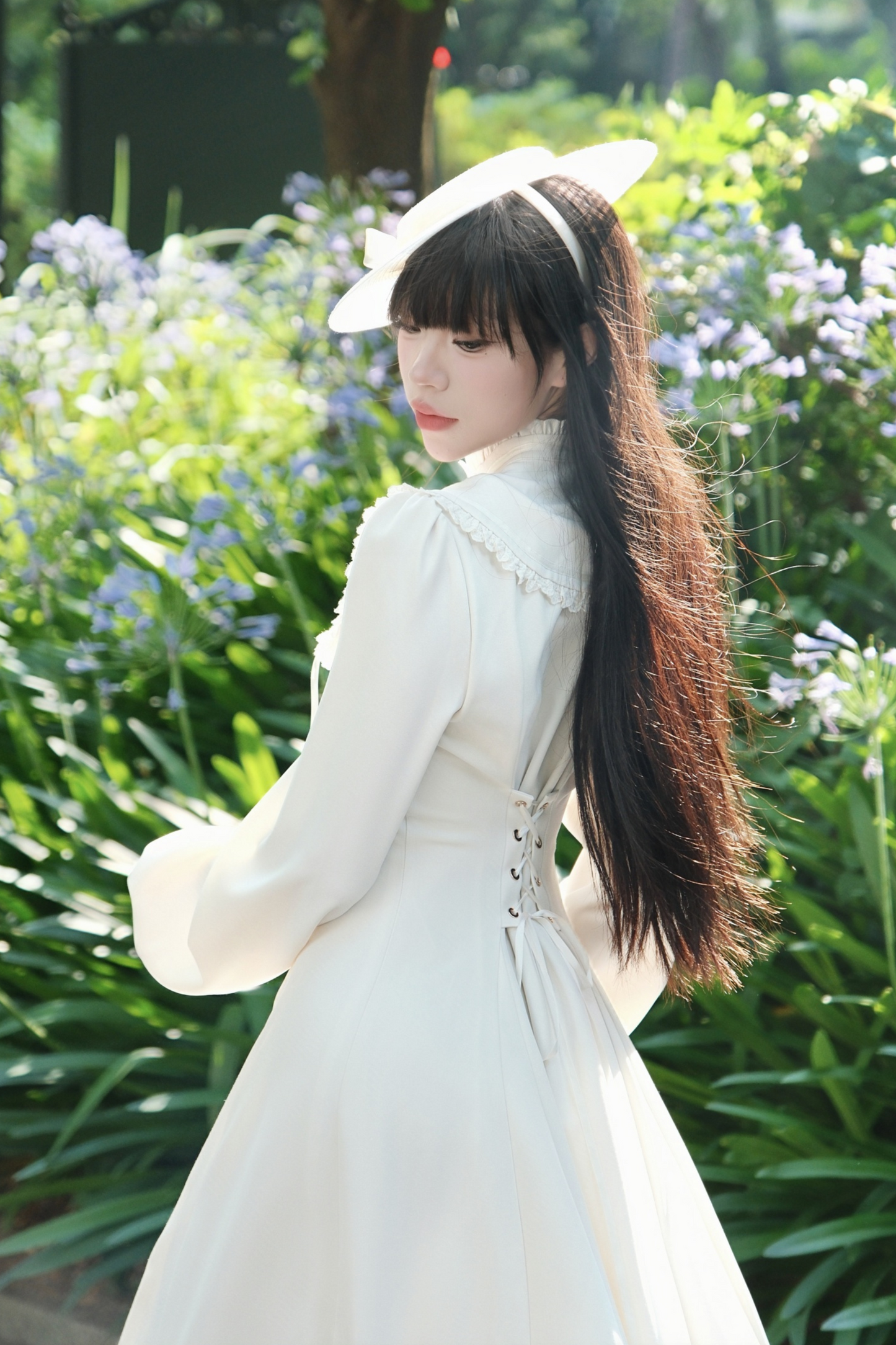 マグルフランスヴィンテージ レースドレス