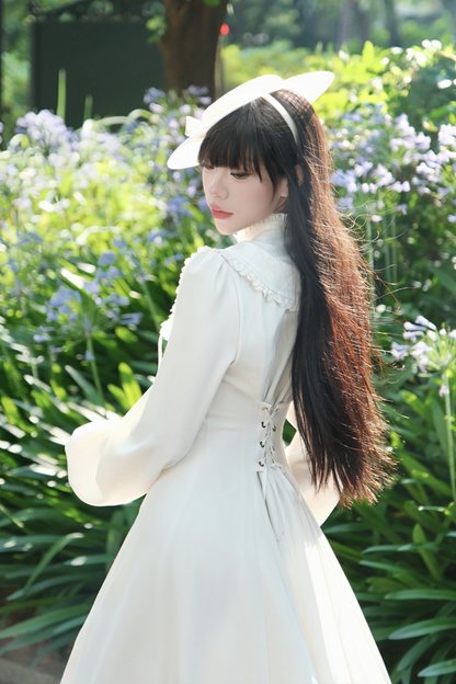 マグルフランスヴィンテージ レースドレス