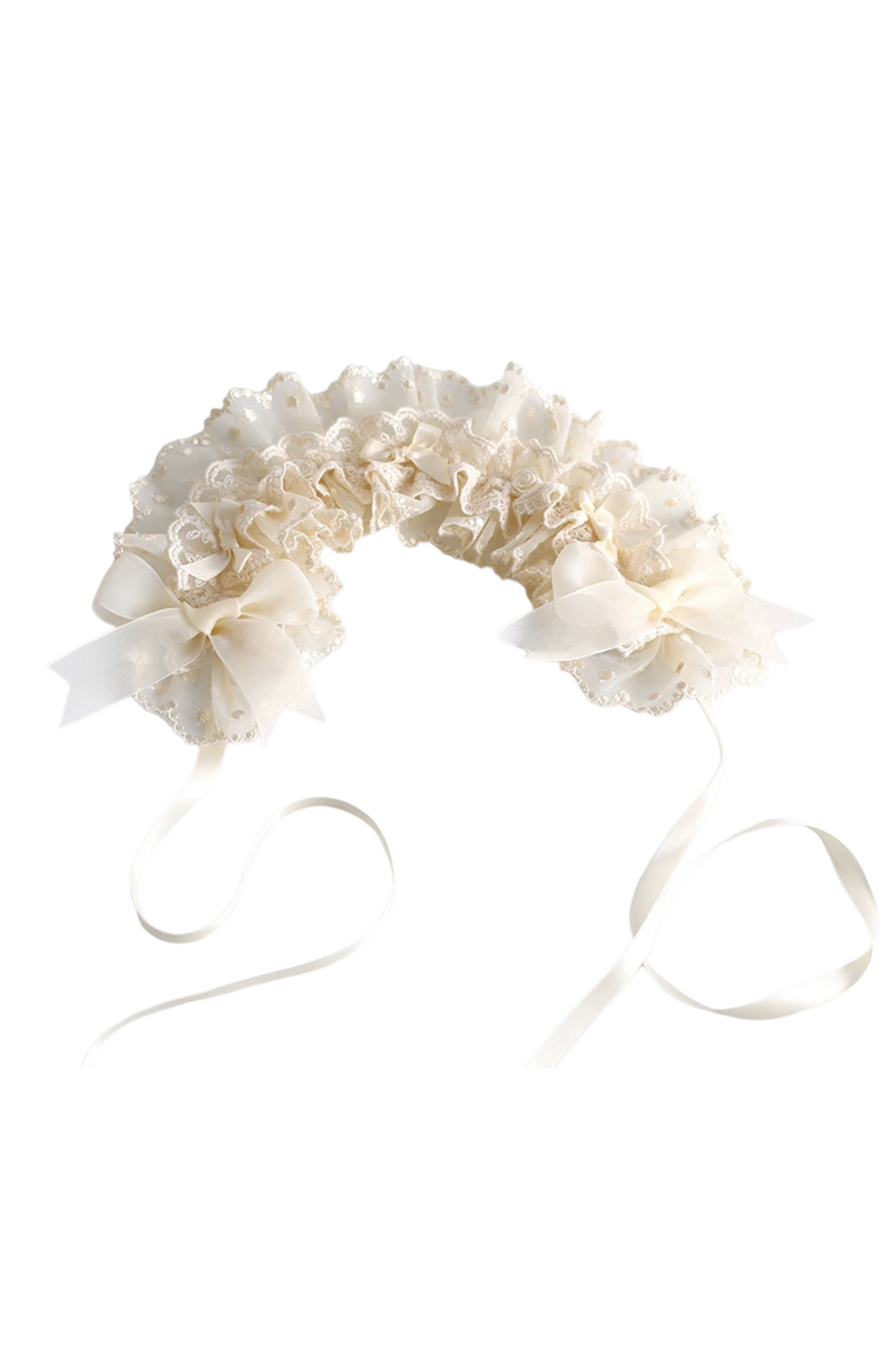 Cream Cake Pearl Flat Lolita Accessories