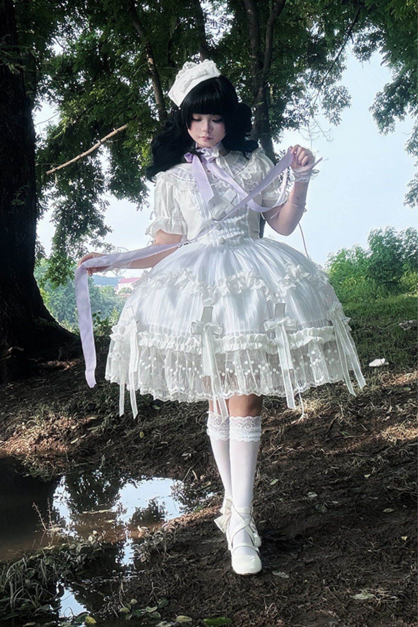 エンジェルナースローリタドレス+ナースハット