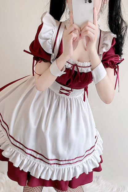 Large Size Loli Maid Cosplay Set