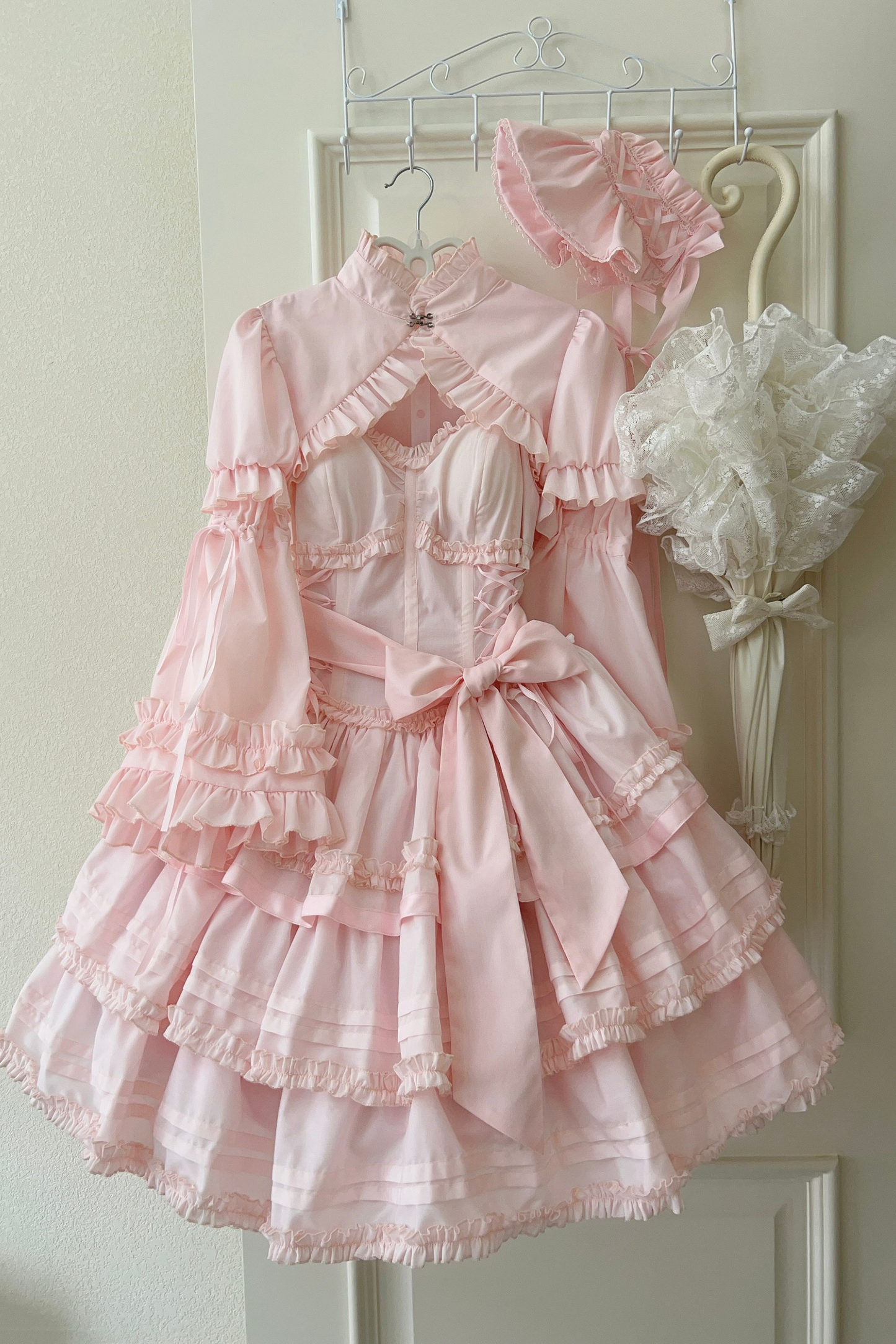 Sweet Fishbone Waist Lolita Dress