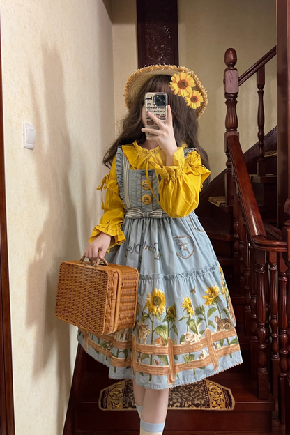 ひまわりドロップロリータセット