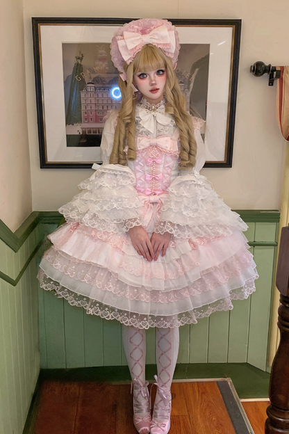 ドールレースロリータブラウス