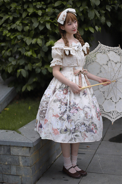 桑葚莉娜蘿莉塔搖擺裙+吊帶裙