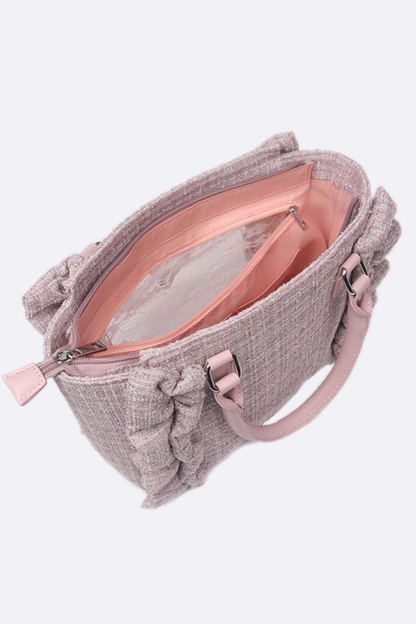 Frilled Sleeve Sweet Bag