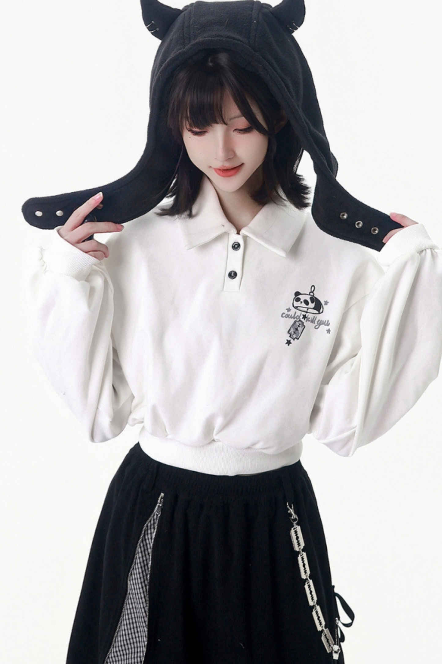 Blackberry Hooded Jacket + Top + Pants + Skirt