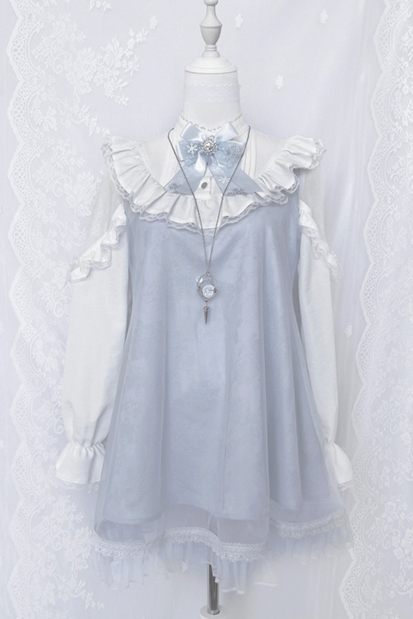 [Angel Neighborhood👼Ribbon Sweet Water Dress