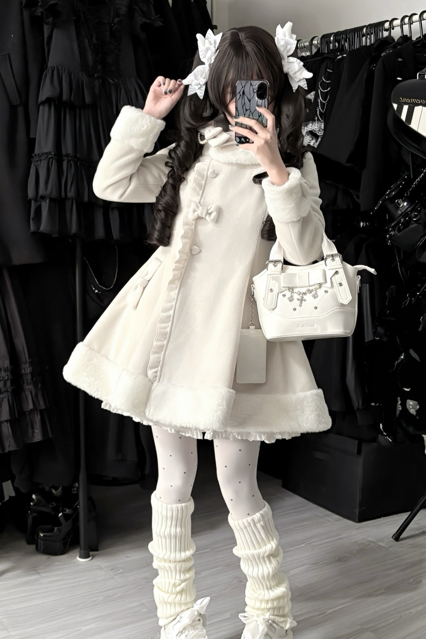 ロリータフレアキュートコート