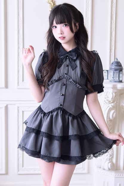 Little Duke Top + Puff Cake Skirt