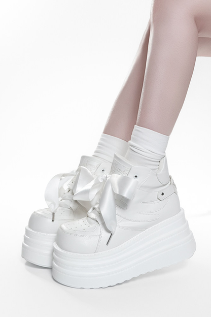 Wing-Shaped Platform Shoes