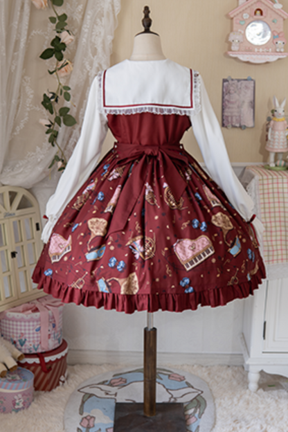 クラシカルポップミュージックロリータドレス