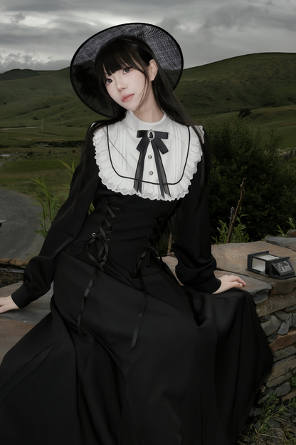 フランスレトロガールドレス