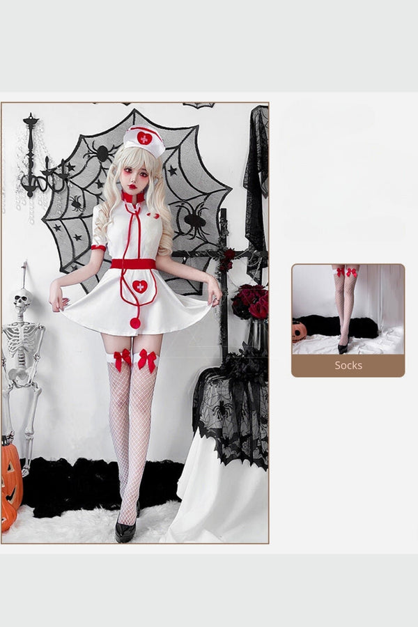 フィーメールアトモスフィアナースコスプレドレス