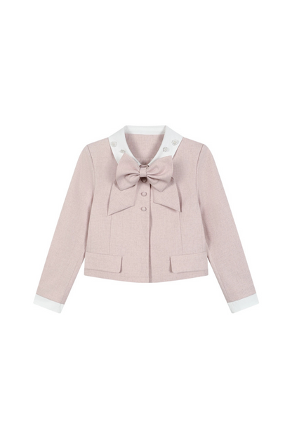 スイートリボンジャケット+プリーツスカート