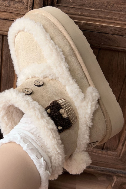 Lolita Fleece Line Snow Boots